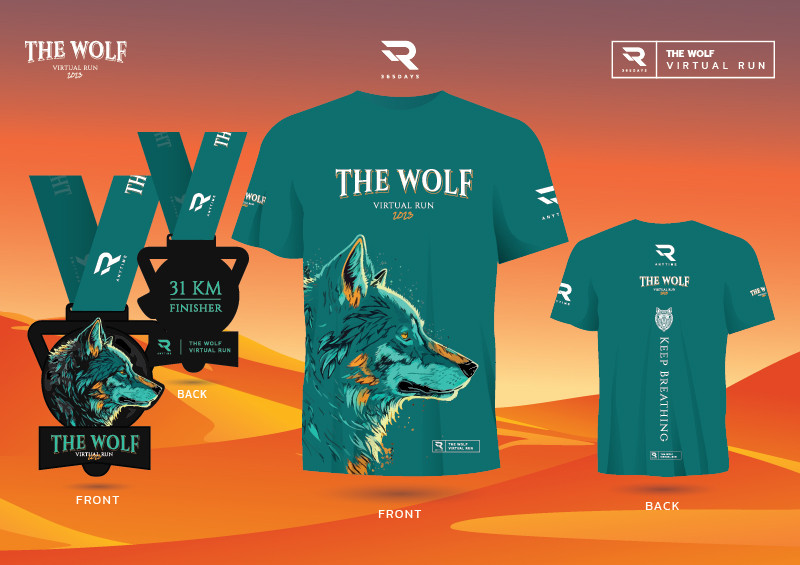 The Wolf Virtual Run 2023 - Run 365 Days