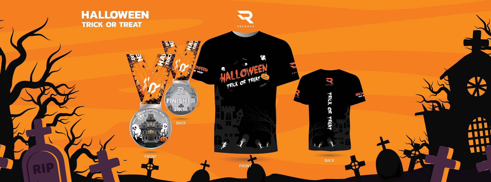 Halloween Virtual Run 2025